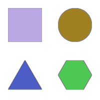 Colored Shapes